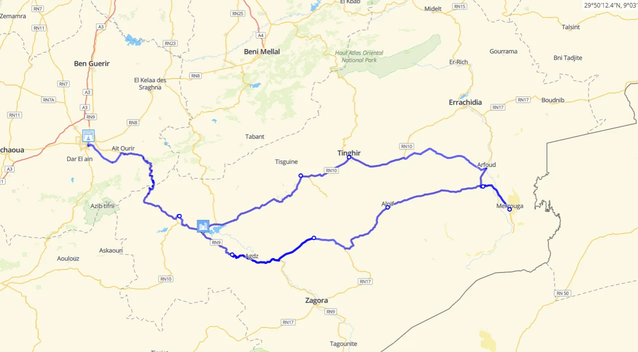 3-Day Tour from Marrakech to Merzouga