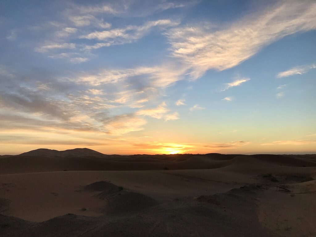 discover the beauty of the merzouga sunrise 